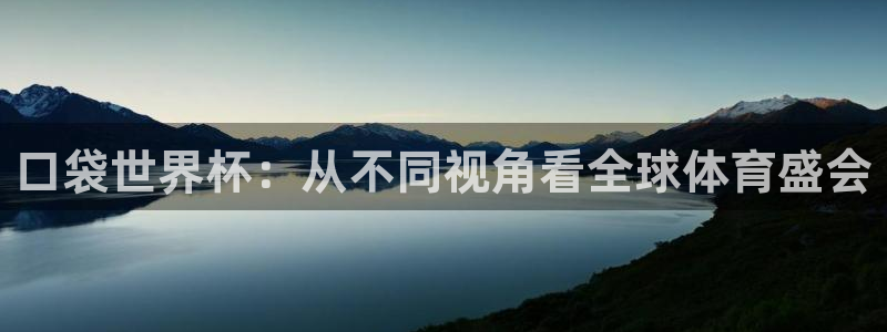 世界杯48支球队赛制：口袋世界杯：从不同视角看全球体育盛会